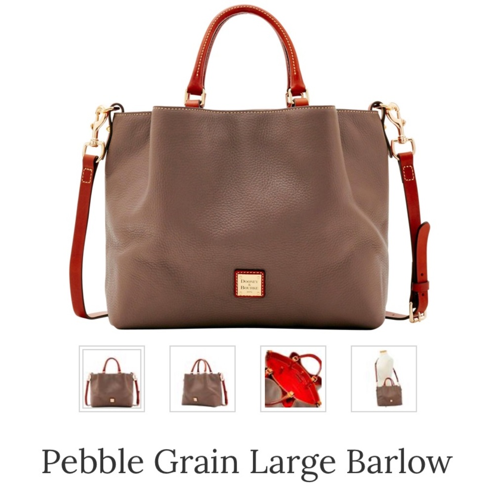 Dooney & Bourke Pebble Grain Large Barlow